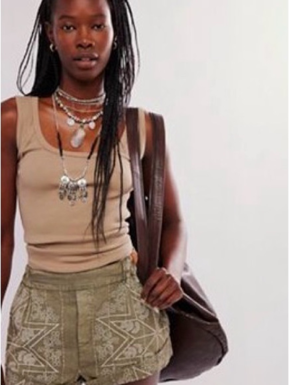 Free People Westover Embroidered Shorts